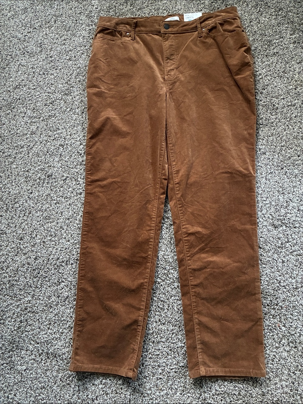 🦋 NWT $40 Women’s Brown Corduroy Pants